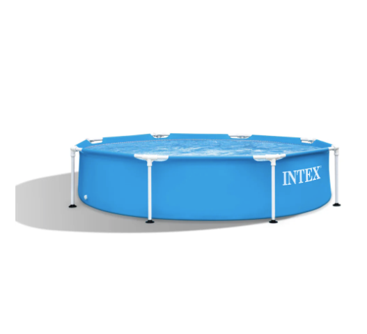 Piscina Estructural Redonda INTEX Metal Frame, 244 x 51 cm, 1.828 Litros