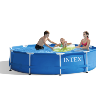 Piscina Estructural Circular INTEX Metal Frame, 305 x 76 cm, 4485 Litros