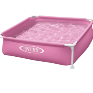 Piscina Estructural INTEX Mini Small Frame 122x30cm, 342L Rosada