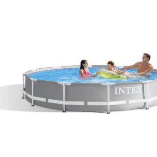 Piscina Estructural Redonda Intex Prism Frame, 366 x 76 cm, 6.502 Litros