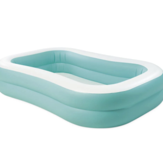 Piscina Inflable Rectangular Familiar INTEX Aqua Swim Center, 229 x 152 x 48 cm, 770L