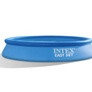 Piscina Inflable INTEX Easy Set 457 x 107 cm, 12.430L, con Bomba de Filtro