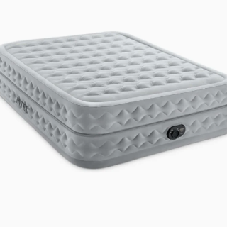 Colchón Inflable Eléctrico INTEX 2 Plazas Supreme Air-Flow con Fiber-Tech 152x203x51 cm