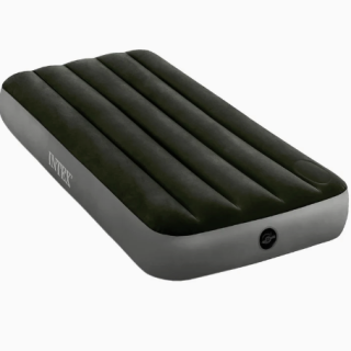 Colchón Inflable con Inflador de Pie INTEX 1,5 Plazas Downy 99x191x25 cm